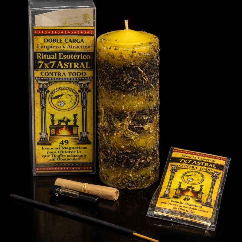 Velón Ritual 7 x 7 Astral