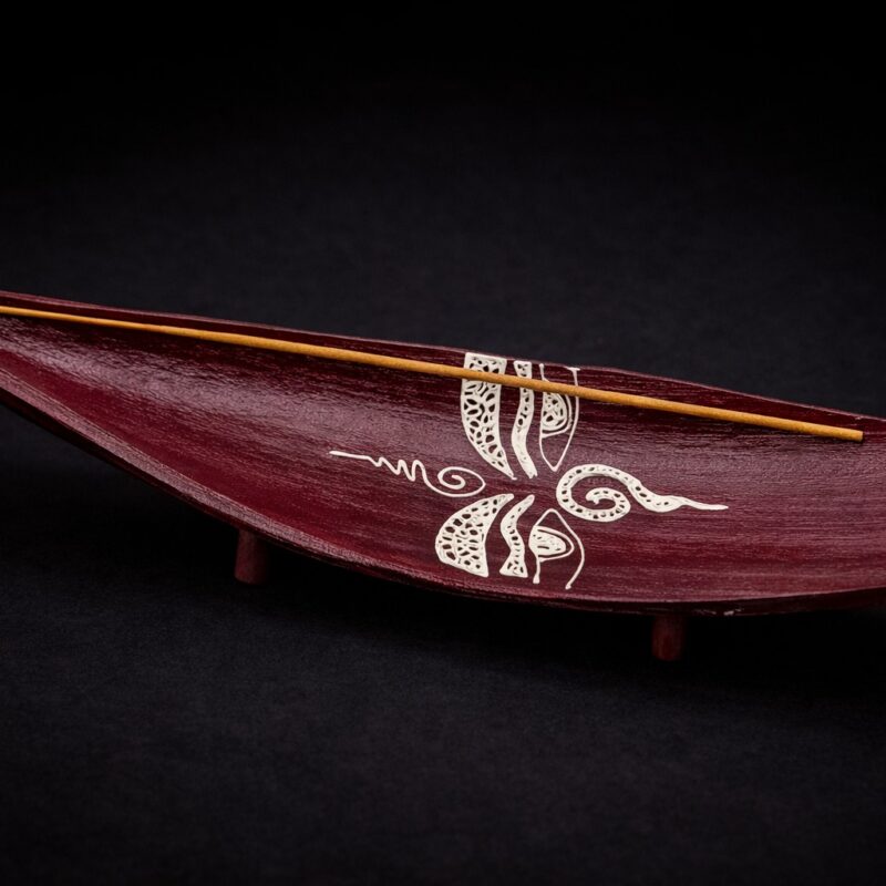 Incensario Hoja de Coco - Ojos Buda