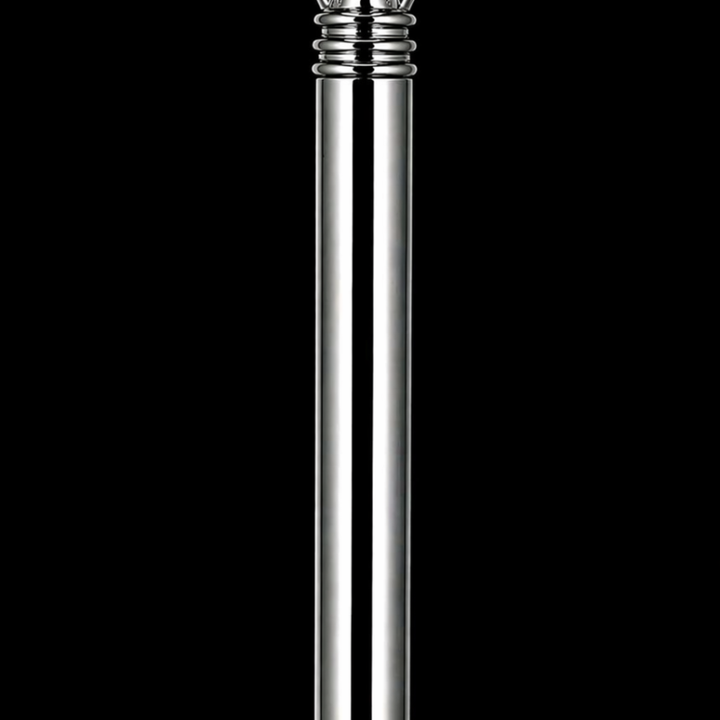 Bolígrafo Color Plateado con Topacio Escocés