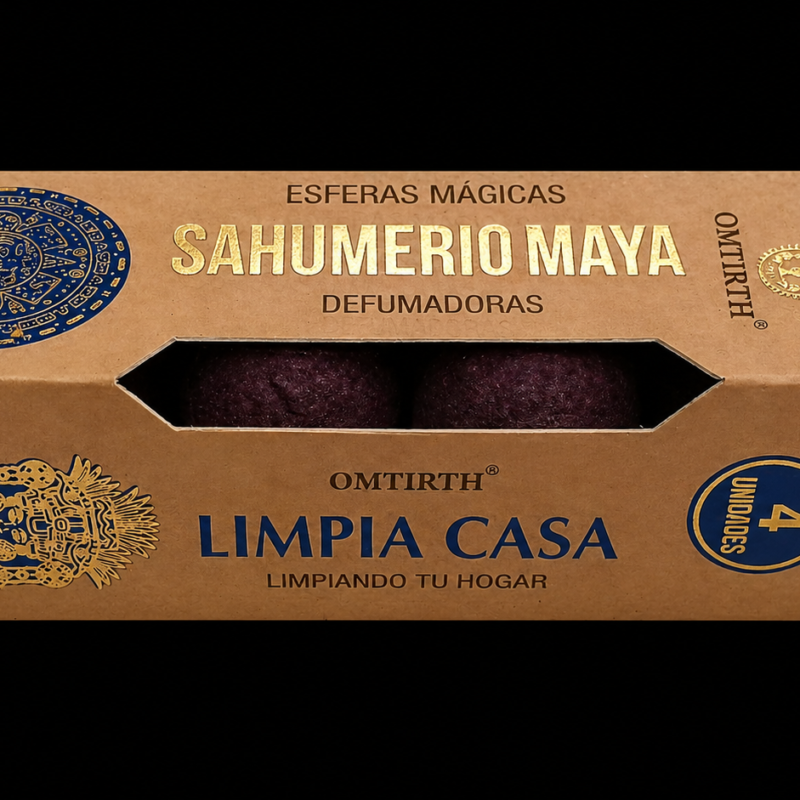 Bombitas x 4 Sahumerio Maya - Limpia Casa