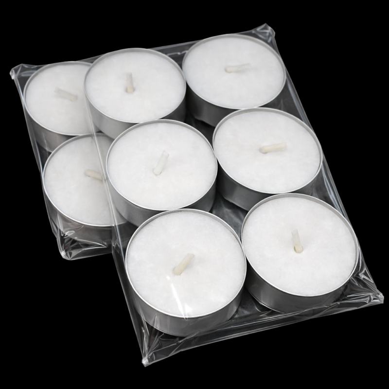 Pack 6 Velas de té Aroma Vainilla