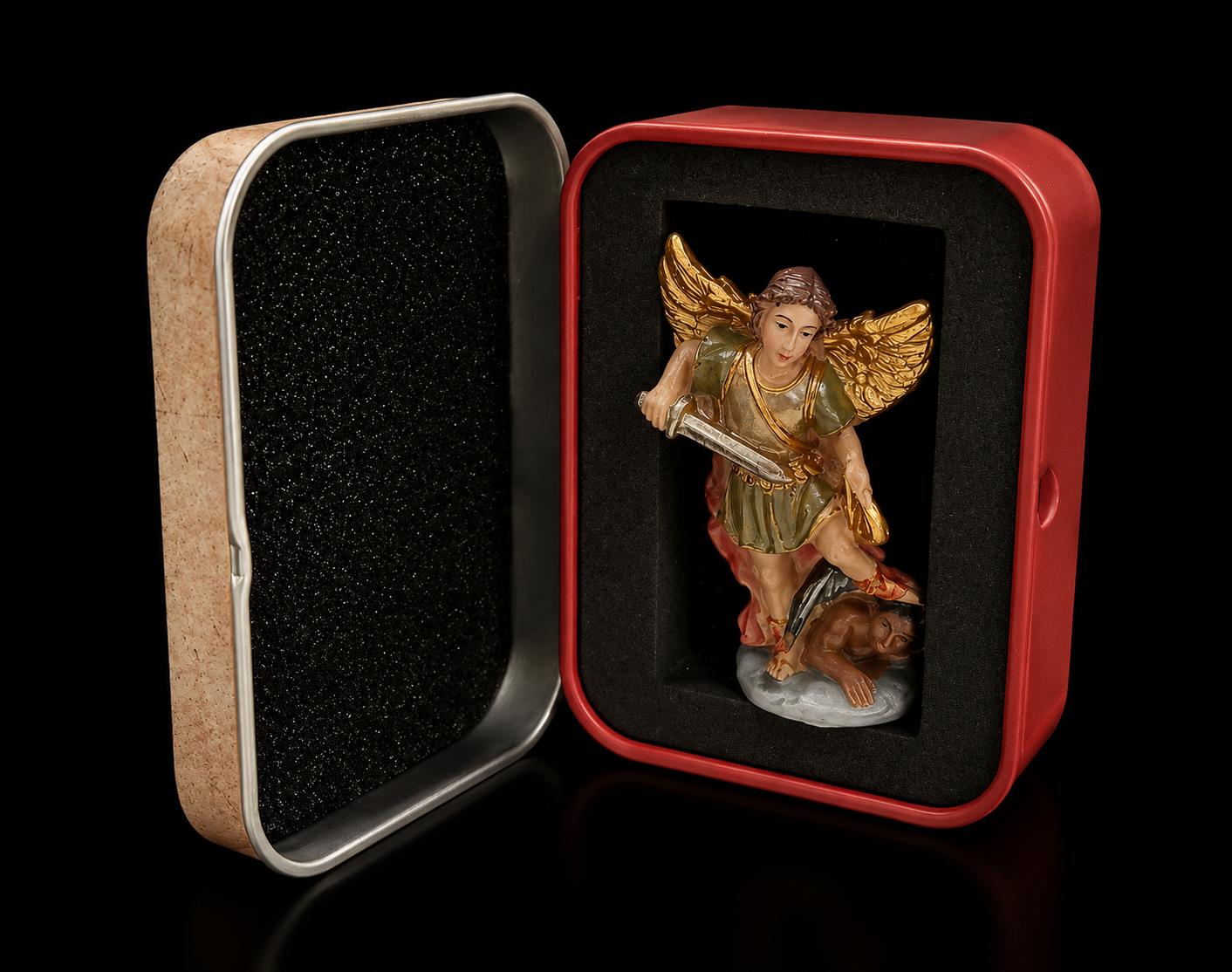 Mini Figura en Lata San Miguel (5 cm) - Imagen 2