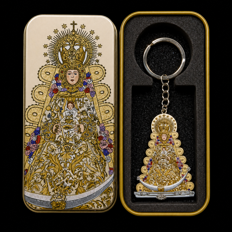 Llavero Virgen del Rocío