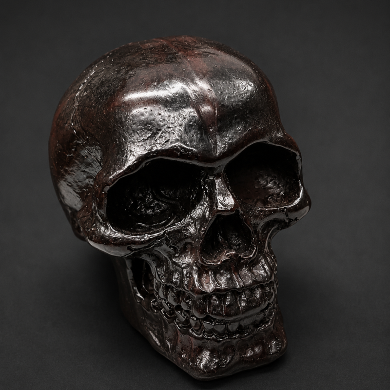Figura Calavera Negra