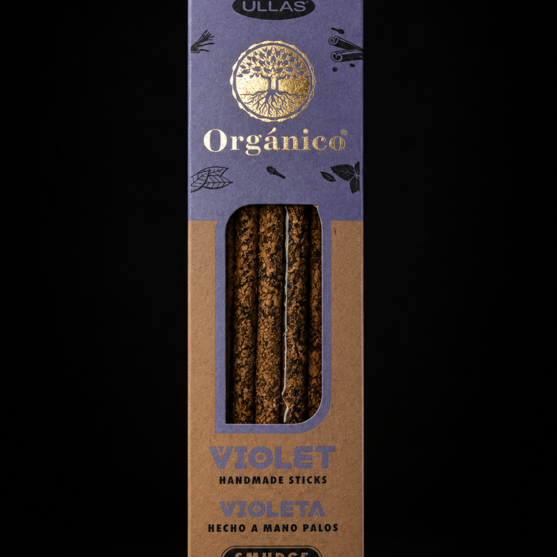 Incienso ULLAS Orgánico Aroma Violeta