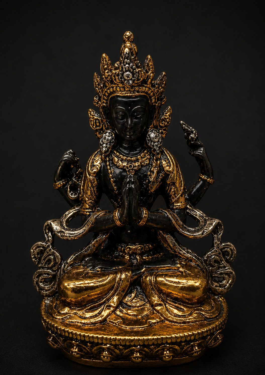 Tara Dorada y Negra - 14 cm