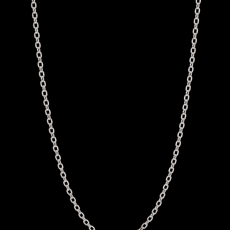 Cadena de Plata de Ley - 45 cm