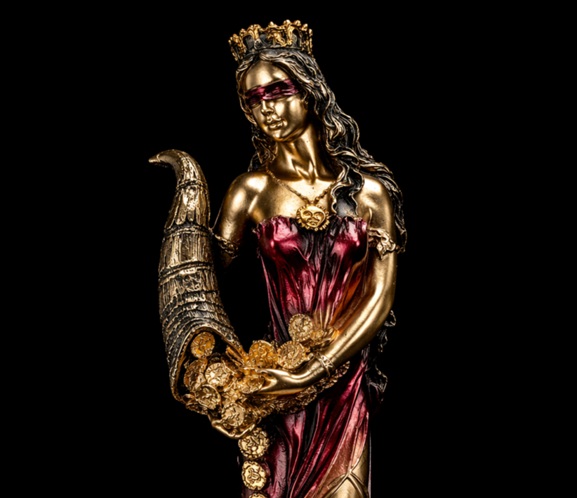 Diosa de la Fortuna Roja - 26 cm