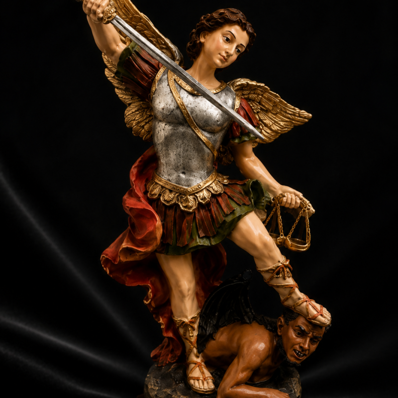 Arcángel San Miguel 14cm
