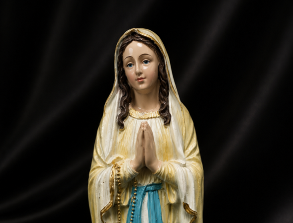 Virgen de Lourdes 10cm