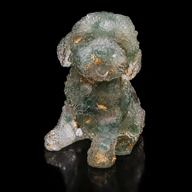 Perro Orgonita Aventurina 7 cm