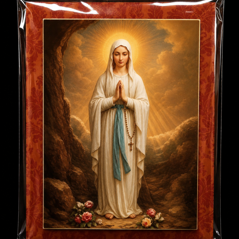 Imán Virgen de Lourdes