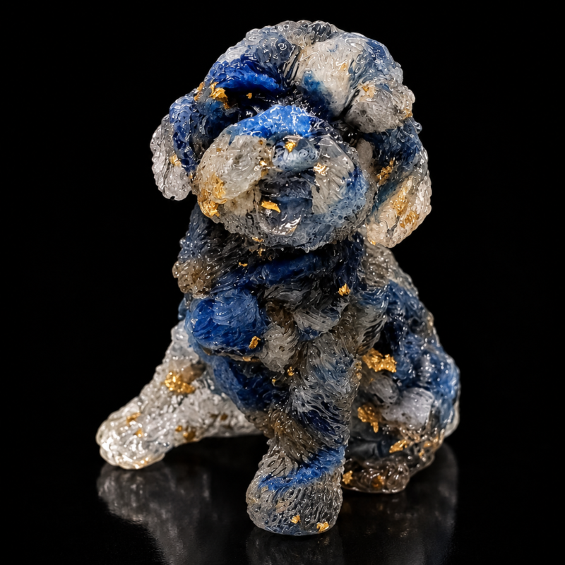 Perro Orgonita Lapislazuli 7 cm