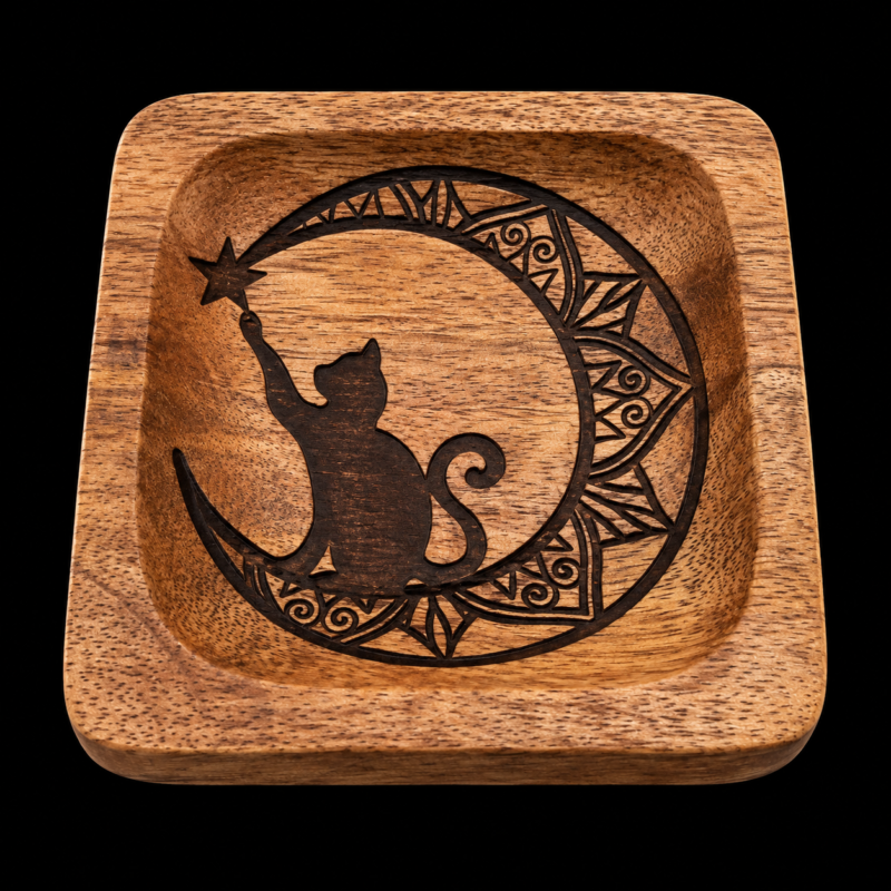 Bandeja de Madera Colección "Zeus y Arión" 10 cm